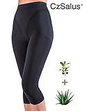 Slimming anti-cellulite Capri leggings with Aloe Vera+Green tea