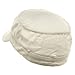 Washed Cotton Fitted Army Cap-White W32S33F