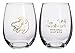 Disney Classics Collectible Stemmless Wine Glass Sets - 16 Ounces - Set of 2 (Lion King)