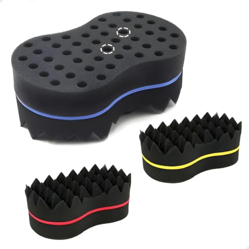 Esponja Nudred Dupla Face Para Cabelo Afro, Personalizada, Infinity, Profissional,Enrola Cabelo, Modeladora de Cabelo, Penteados Nudread, Torção de Cabelo, Estilo Trançado, Cabelo
