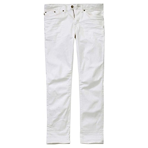 Timberland CA159UB7632 L32 Men's Sargent Lake Coloured Denim Pants, Color: White, Size: 36