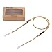Mini Tree Women Eyeglass Chains Wood Beads Glasses Lanyard Sunglasses Holder Strap Reading Glasses Cord Eyewear Retainer Floating (Yellow)