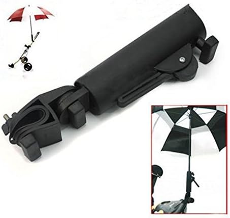 Golf Cart Umbrella Holder, Adjustable Universal Umbrella Holder for All Golf Cart Wheelchair Bike Stroller