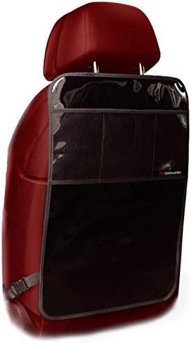 (2 Pack) Luxury Quality Car Seat Back Protector Kick Mats with Organizer Pockets by Carccessories