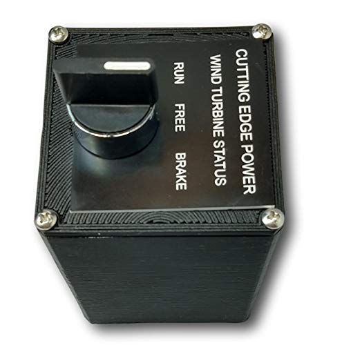 Cutting Edge Power 60 Amp 1000W Brake Switch for 3 Phase AC Wind Turbine Generator w Run Free and Brake Function