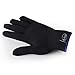 MYSWEETY Professional Heat Resistant Glove for Hair Styling Heat Blocking for Curling, Flat Iron and Curling Wand 1pcs(Black)