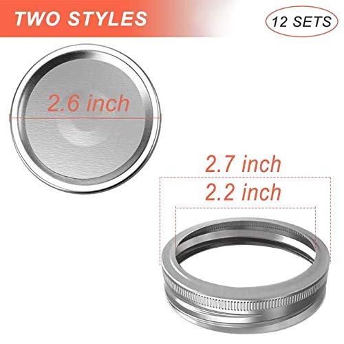 Regular Mouth Canning Lids, Jumeijia Ball Canning Lids SplitType Metal