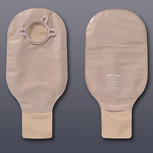 HOL18124 NW IMGE DRN P/BG(10) , DRAINABLE POUCH BEIGE by Hollister New Image Drainable Pouches