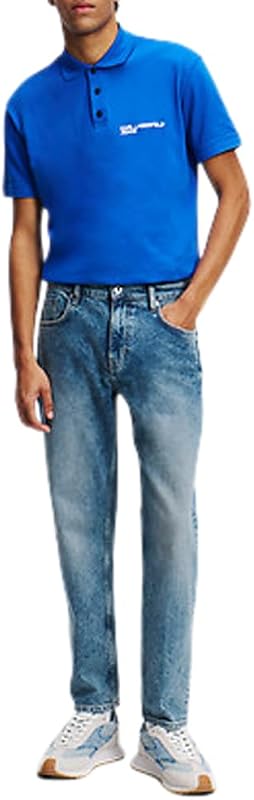 Uomo Tapered Denim Washed Blue 3630