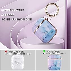 OLEBAND Airpod Case Cover with Keychain and Cute