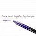 SHARPIE Liquid Highlighters, Chisel Tip, Purple, Box of 12