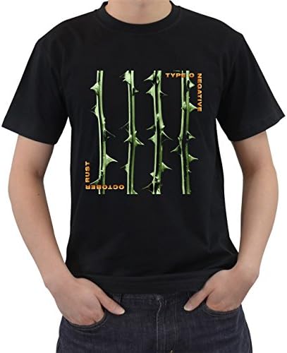 Type O Negative October Rust T-Shirt Short Sleeve By Saink Black Size L