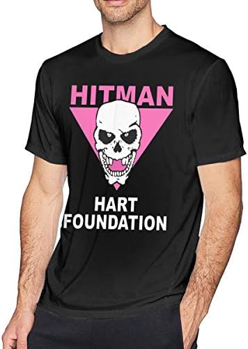 Andppk Bret Hart Hitman Men's Soft Tshirt Black