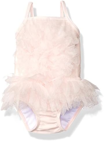 Kate Mack Girls' Candy Cloud Skirted One Piece Baby Swim Tank
