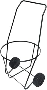Garden Pride Trug Trolley - Lightweight Garden Cart with Chunky Wheels view 4