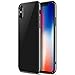 iPhone X Case, Ranvoo [3 In 1] Slim Fit Thin Hard Plastic Anti-fingerprint Scratch Resistant Protective Case for iPhone X Black