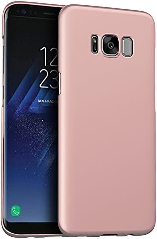 Galaxy S8 Case, Sincase [Non Slip] Ultra Thin Samsung S8 Slim Case [Side to Side] Superior Coating Hard PC Cover for Samsung Galaxy S8, Rose Gold
