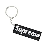 Supreme box logo keychain (Black)