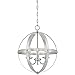 Westinghouse Lighting 6341900 Stella Mira Indoor Chandelier, Three-Light Pendant, Brushed Nickel primary