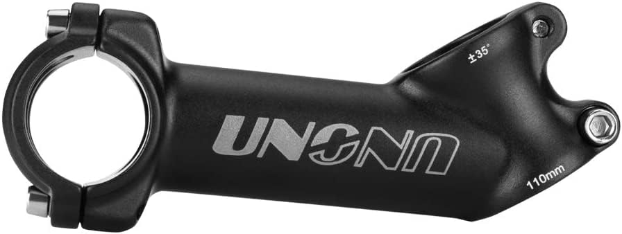 BESNIN Bike Stem MTB Stem 35 Degree Handlebar Stem 25.4mm Mountain Bike Stem 110mm Road Bike Stem for Cycling (35°, 25.4x110mm)