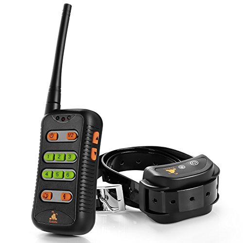 Furkicks Dog Training Collar with 6 Customized Voice Commands, 545yd Dog Remote Bark Collar