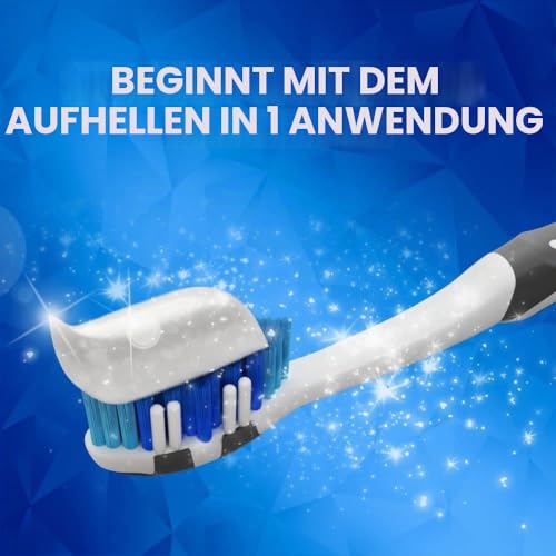 Crest 3D White Radiant Mint Toothpaste 107g (Pack of 3)