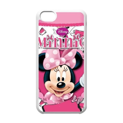 iphone5c White phone case Classic Style Disney Cartoon Minnie Mouse OBN8935823