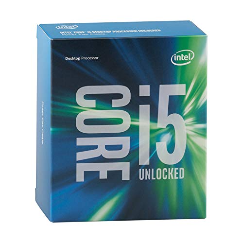 Intel Core i5 6600K 3.50 GHz Quad Core Skylake Desktop Processor, Socket LGA 1151, 6MB Cache (BX80662I56600K)