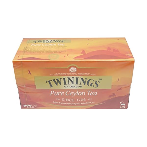 Twinings of London Pure Ceylon Tea 3 x 25 Teebeutel Schwarztee – Bild 3