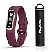 Garmin vivosmart 4 (Berry/Light Gold - Small/Medium) Smart Activity Tracker Power Bundle | +PlayBetter Portable Charger | Fitness Activity Tracker | Heart Rate