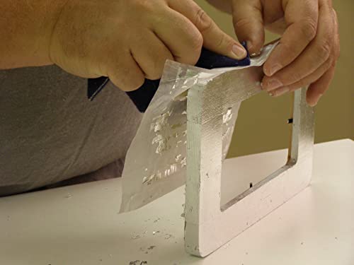 Speedball 10206 Mona Lisa Composition Silver Metal Leaf Sheets, Metal Leafing Sheets Made Of Aluminum - 25 Pack