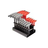 18 Pc SAE & Metric T-Handle Ball End Hex Key Set by USATNM