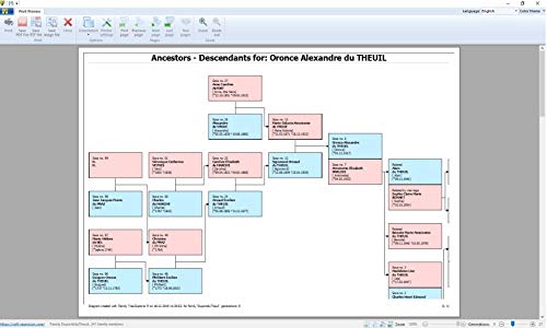 Family Tree Explorer 9 - Genealogy software and family tree maker for Windows 10, 8.1, 7 - compatible with the international GEDCOM format