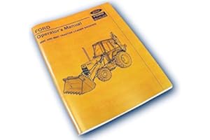 AGPUBS Operators Manual for Ford 555C 655C Tractor Loader Backhoe Owners Maintenance Lube