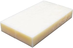 BW BLENDED WAXES, INC. Blended Waxes, Inc. Microcrystalline Wax Block, Sculpting & Casting Wax, Ideal for Candle Making and Everyday Use, 1lb, Pack of 2