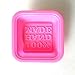 Allforhome 6CM Square Silicone Oven Cake Baking 100% Handmade Soap Molds Soap DIY Moulds Polymer Clay Jelly DIY Mold