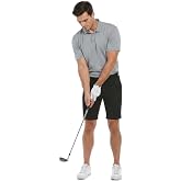 Men's Ben Hogan Golf Shorts with Active Comfort Waistband, Quick-Dry, Stretch Performance, 9" Inseam