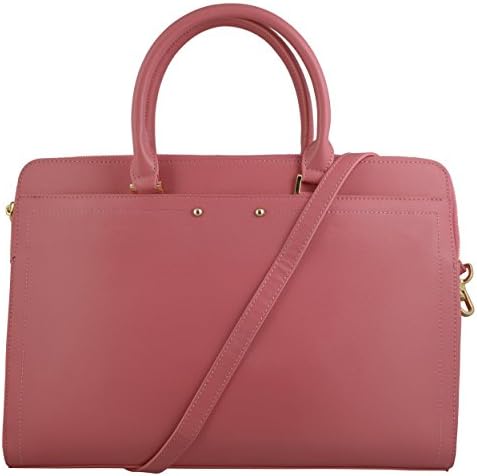 Katie Q Elegant Three Compartment 14" Laptop Satchel