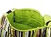 Diaper Tote Bag Green w/Changing Mat Premium Designer Baby Diapers Bag for Girls Boys Twins, Shower Gifts for Mom Dad