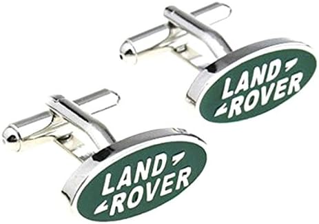 Land Rover Logo SUV Auto Car Cufflinks By Athena
