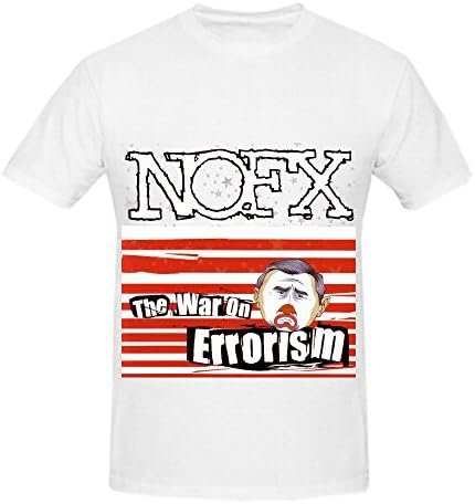 NOFX The War On Errorism Tour Soundtrack Men O Neck Art Shirts XXXX-L