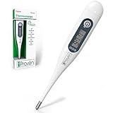 Best Rectal Baby Thermometer - Oral and Rectal Digital Thermometer - iProven DT-R1221B with convenient temperature indication