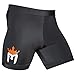 Meister MMA Crown Vale Tudo Fight Shorts - Black - 30/31