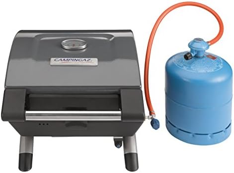 Campingaz Barbecue Gaz Portable 1 Series Compact LX R, BBQ 1 Brûleur, Barbecue Portable de Camping, Mini Barbecue à Gaz, Grille d'extérieur, Egalement pour Caravane et Balcon