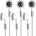 Fosmon (3 Pack Headphones Earbuds 3.5mm in-Ear Headset with Microphone Earphone Compatible with Apple iPad 10.2 inch (2020) / iPad Air/iPad Mini (2019) and More