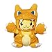 Pokemon POKÉ Plush Pikachu Wearing Charizard POKÉ MANIAC Costume