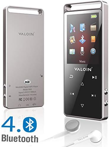 8G Bluetooth 4.0 Music Player with Touch Button Metal Shell