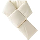 Halemet Womens Puffer Scarf Soft Scarf Lightweight Neckwarmer Solid Color Neck Wrap for Fall Winter Outdoor 2025