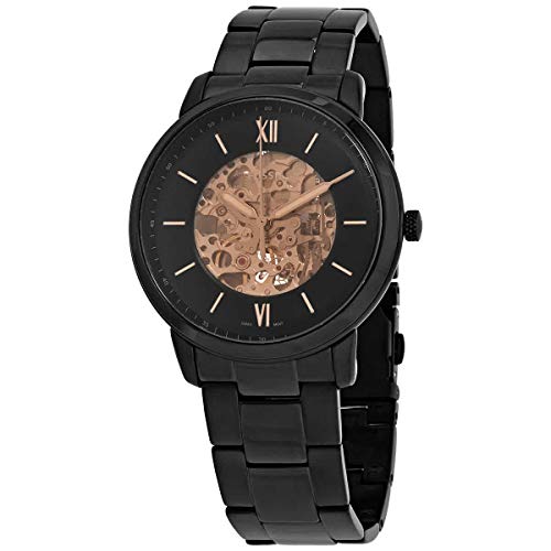 Fossil-Mens-Neutra-Automatic-Watch-with-Stainless-Steel-Strap-Black-22-Model-ME3183
