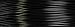 1.75mm Black PLA 3D Printer Filament - 1kg Spool (2.2 lbs) - Dimensional Accuracy +/- 0.03mm